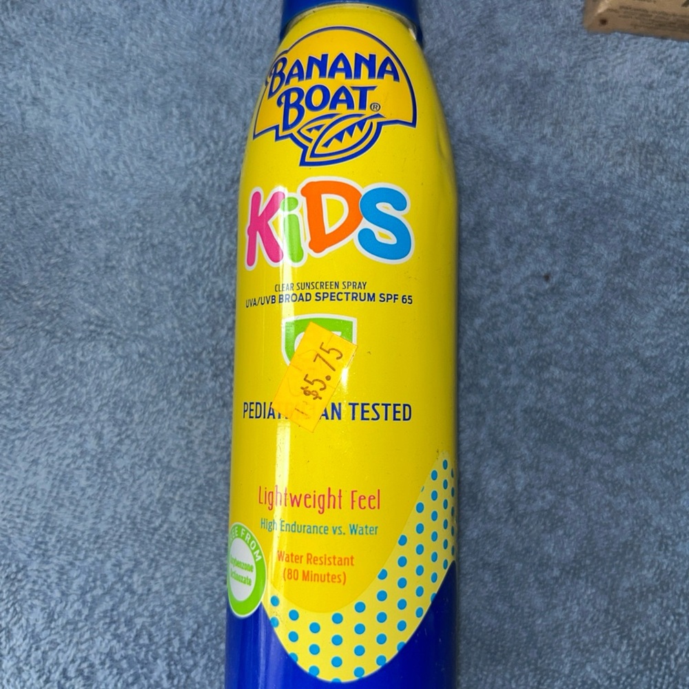 Banana Republic Kids Sunscreen Spray - Yellow and Blue